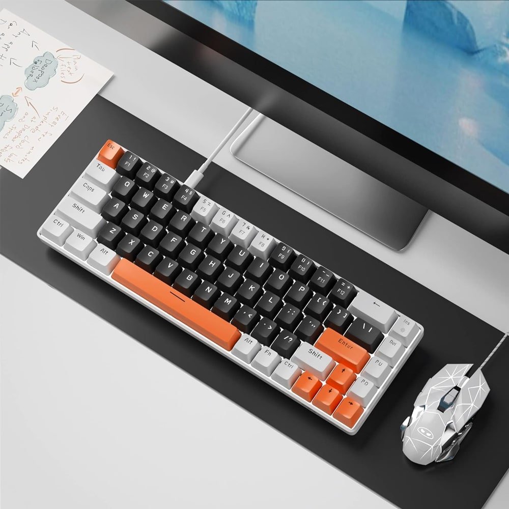 MageGee Portable 60% Mechanical Gaming Keyboard